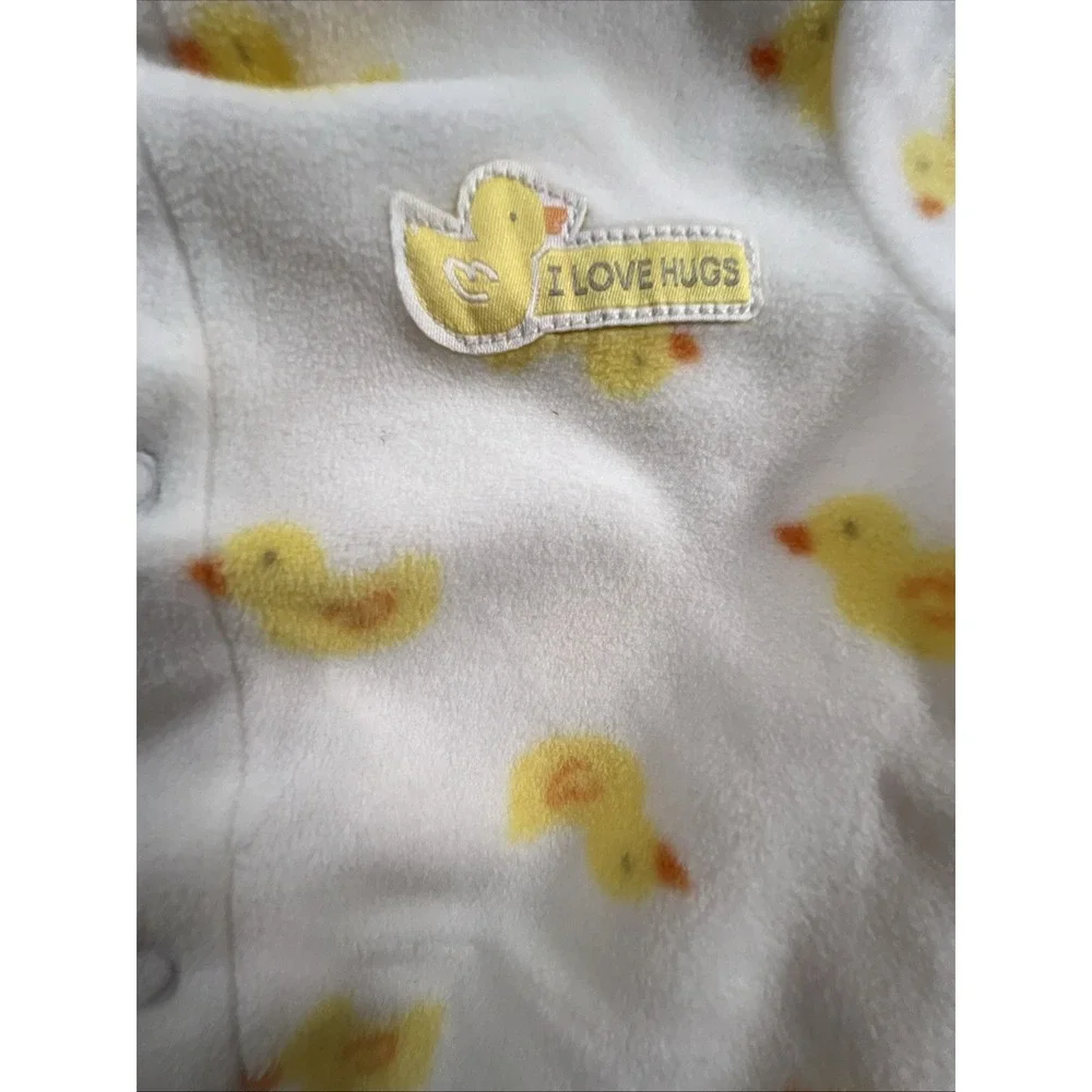 Carters Baby Girl Footed Pajamas Lot 6 Fleece Cotton Sleep Play 3M-6M